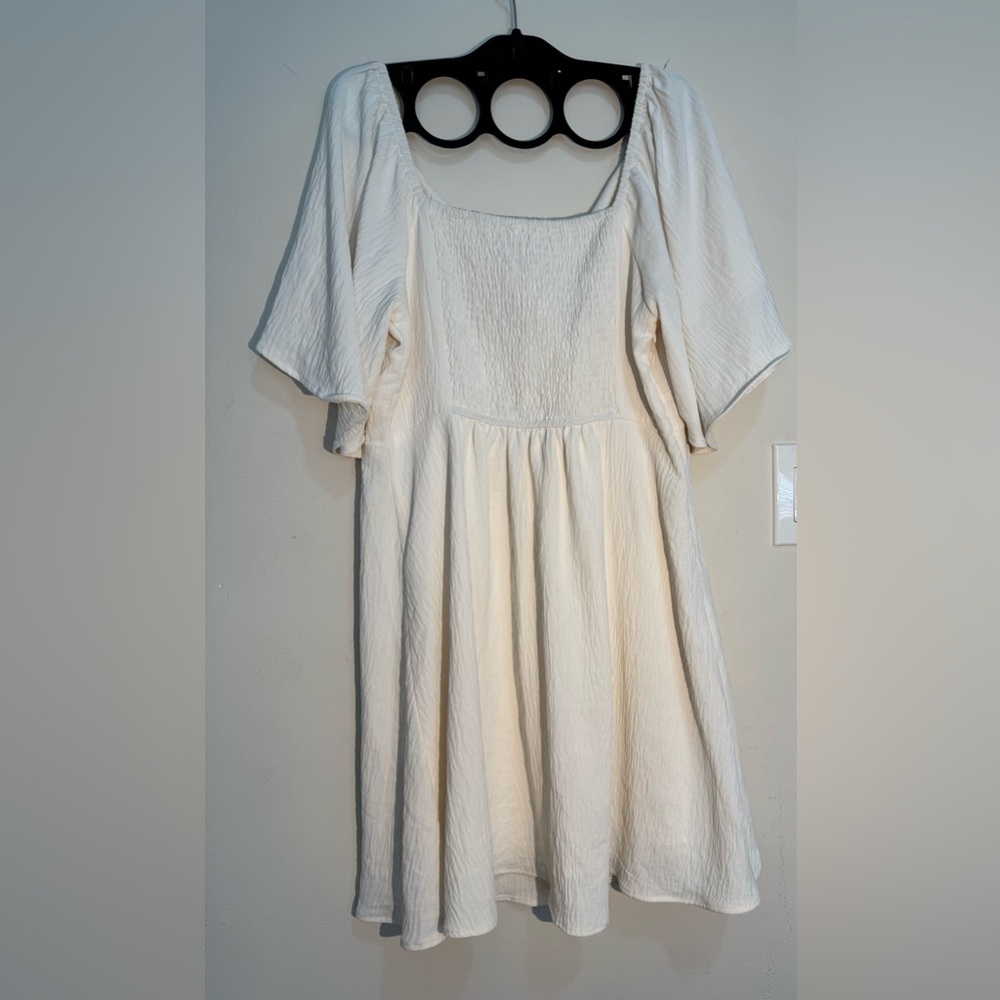 Chic White Mini Dress